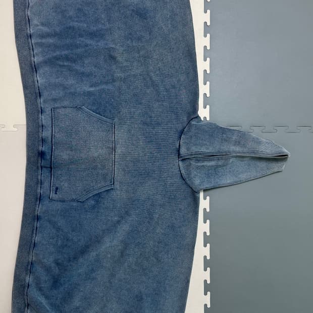 끌로에 인디고 워시드 후드 판초 판매합니다