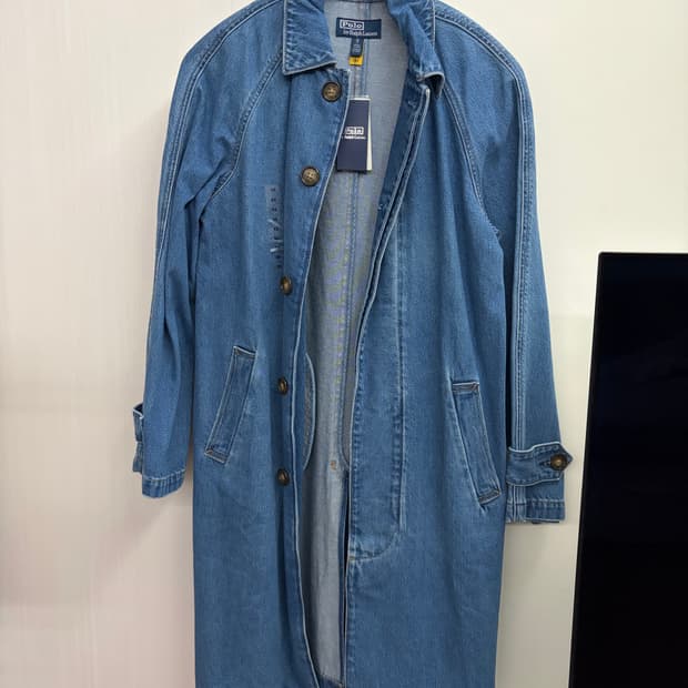 폴로 데님 카 코트 자켓 - 택 있는 새상품