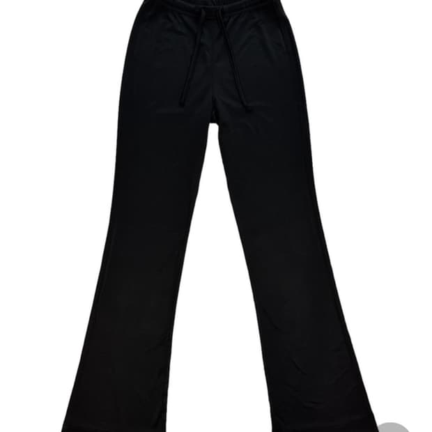 jichoi 23-005 FLARED PANTS (BLACK)