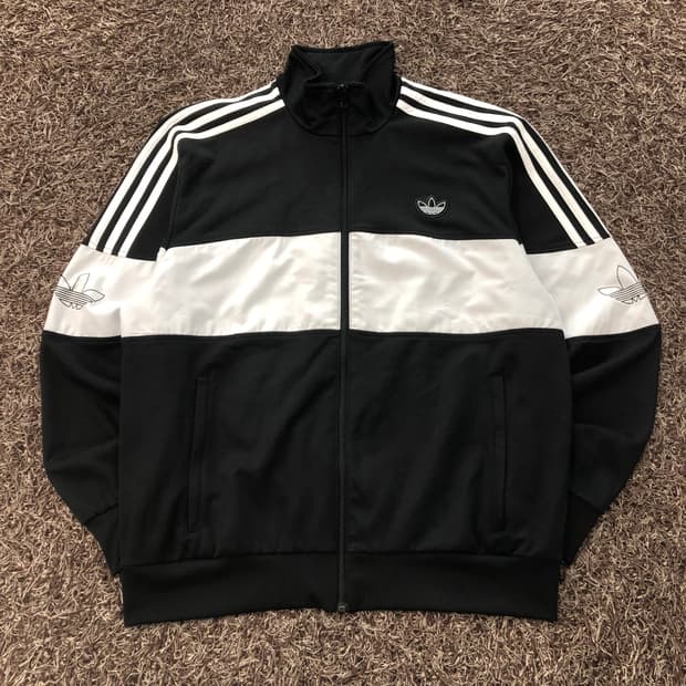 아디다스 신형 오레오 배색 져지 트랙 자켓