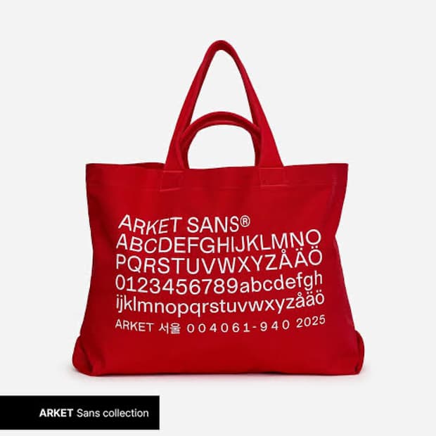 아르켓 토트백 레드