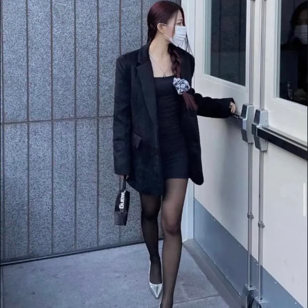 비앤프롬 모헤어자켓