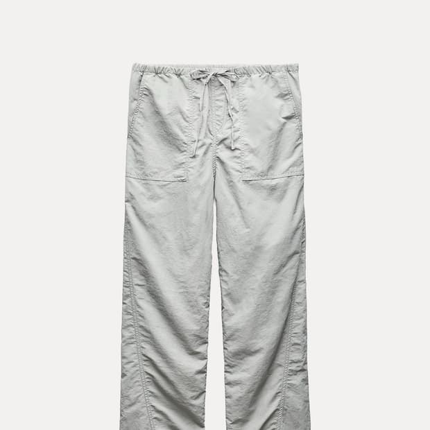 자라 zara 나일론 팬츠 