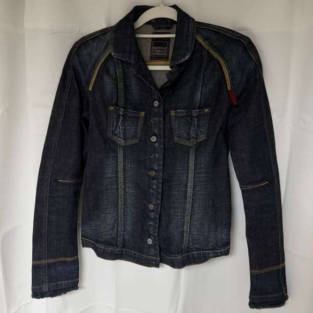 Marithe Francois Girbaud 데님 자켓