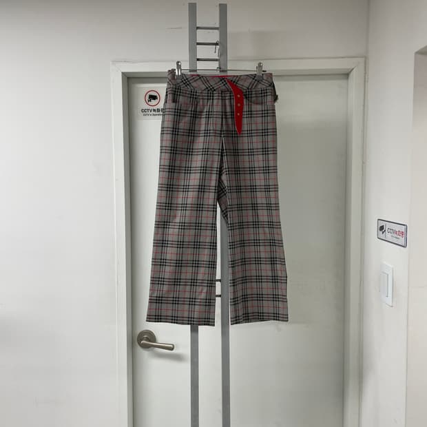 버버리 노바 그레이 팬츠 6(W)