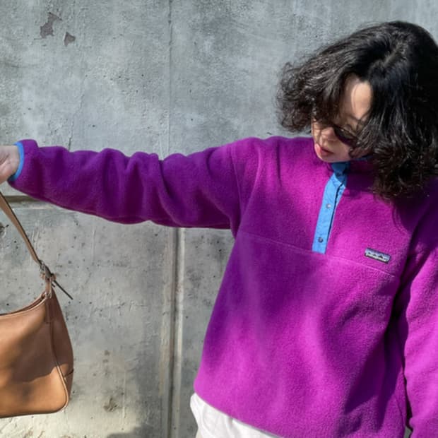 1980S PATAGONIA - Synchilla Snap T
