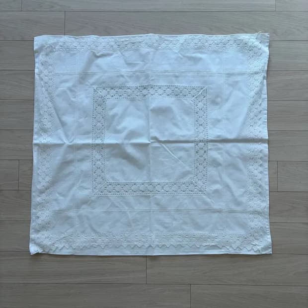 빈티지 샴쿠션 커버