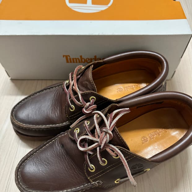 [280] 팀버랜드 보트슈즈 브라운