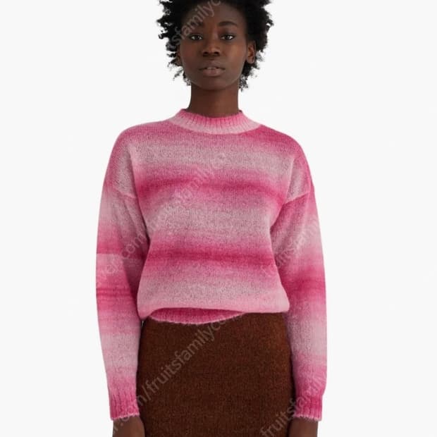 팔로마울 그라데이션 니트 s사이즈 1회 착용