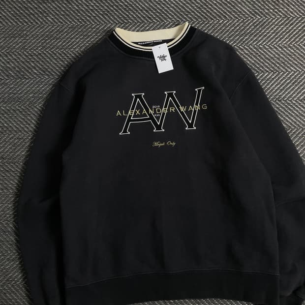 알렉산더왕 빅로고 크루넥 스웻 셔츠y 3199