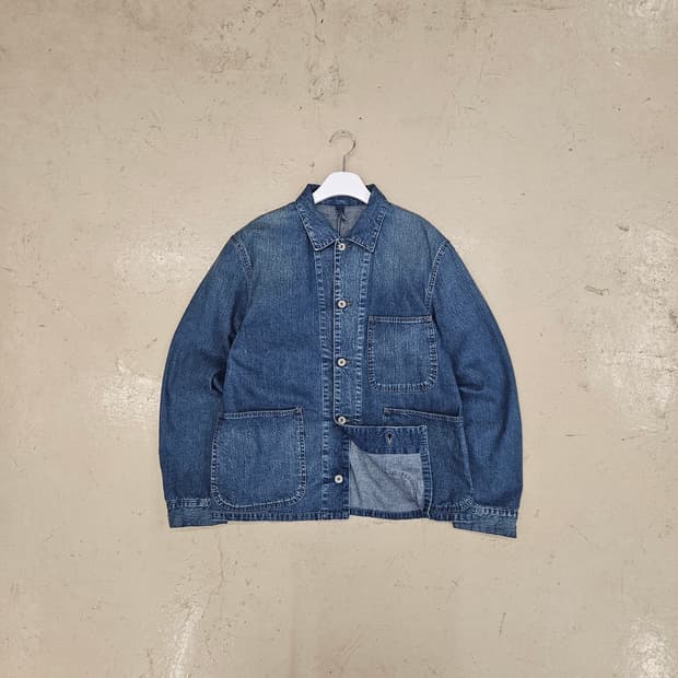 OMNIGOD 옴니갓 데님자켓 청자켓 커버올자켓 L