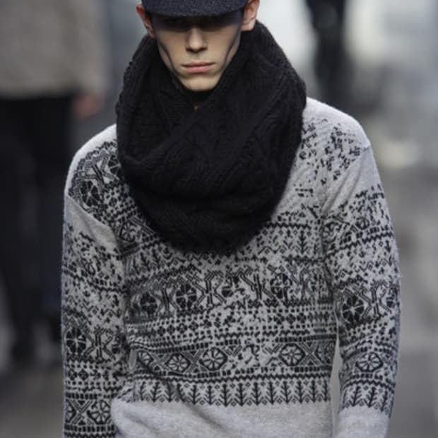 Burberry prosum 09FW blur sweater