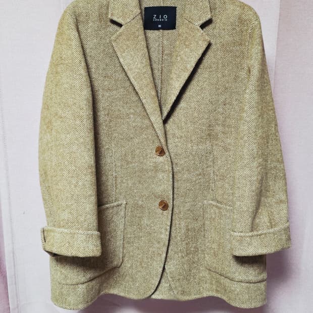 송지오 헤링본자켓/여77