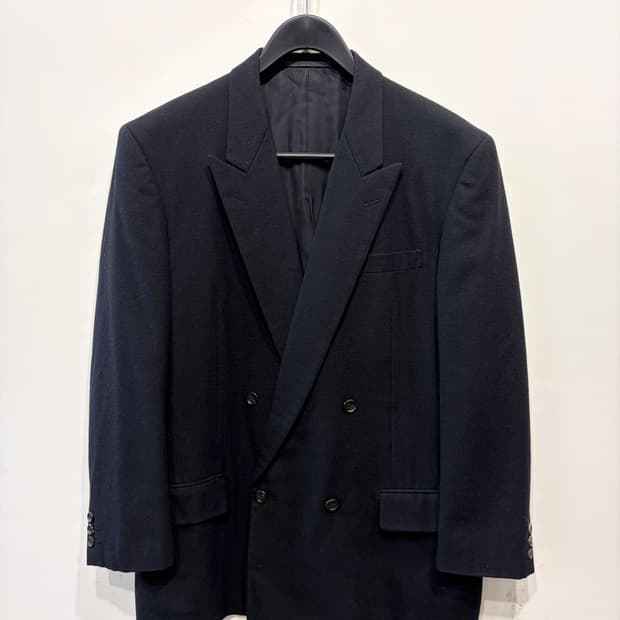 90's 꼼데가르송 옴므 더블 브레스티드 울 블레이저