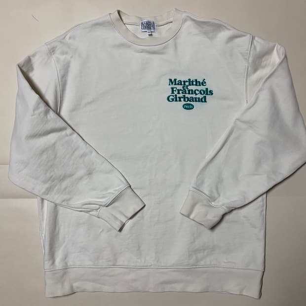 마리떼 프랑소와 저버 맨투맨 XL 아이보리