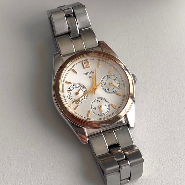 Seiko 세이코 루키아 데이데이트 레이디스