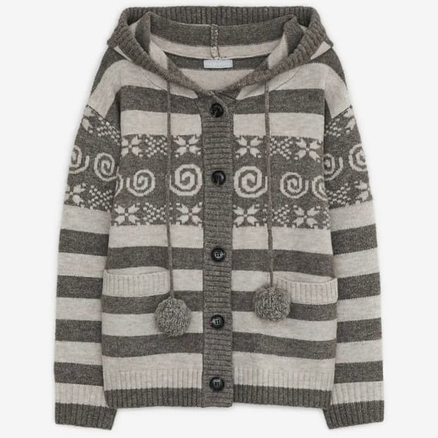 허그유어스킨 엔젤 윙 가디건