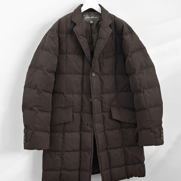 에디바우어 EB650 프리미엄 다운 퀼티드 카 코트