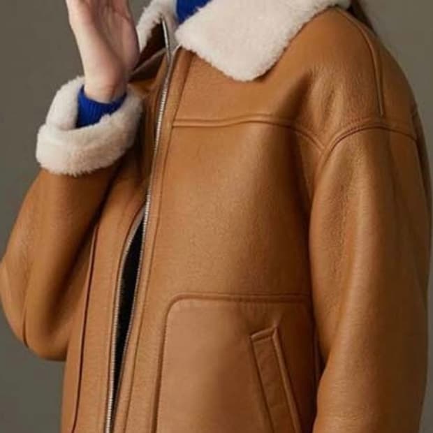 리오벨 호주산 양모 무스탕 55