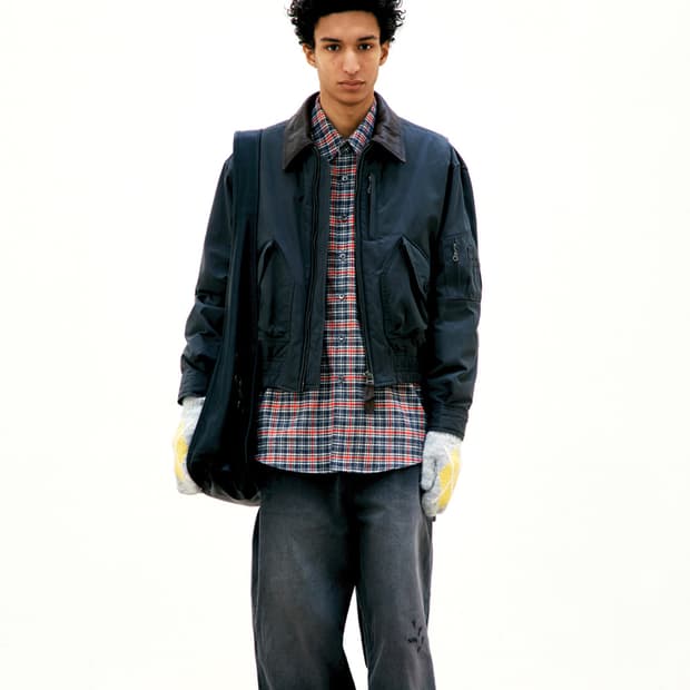 쿠어 레더 카라 MK3 플라이트 점퍼 (25FW)