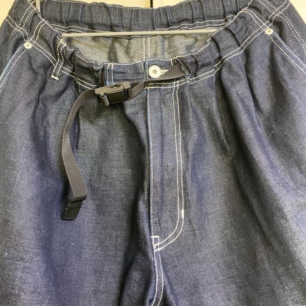 Comme des Garçons HOMME 데님 밴딩팬츠