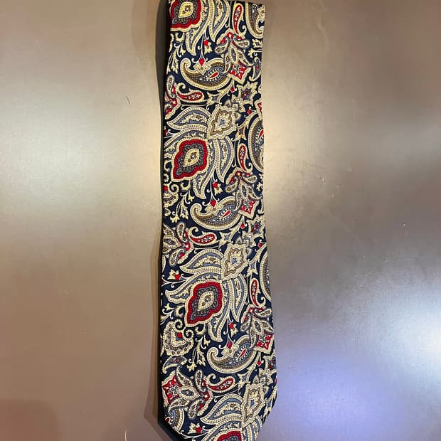 헌트 페이즐리 실크 넥타이 (한국)
