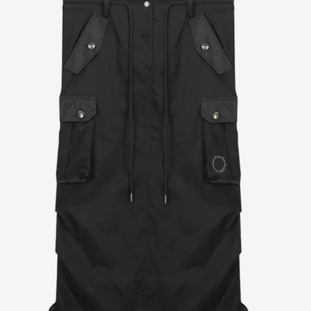 마땡킴 카고 롱스커트