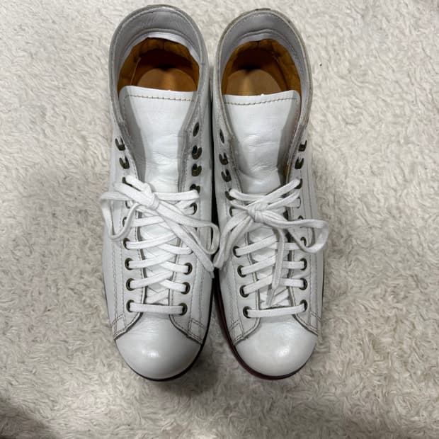 치페와 화이트 몽키부츠 9.5EE(275)