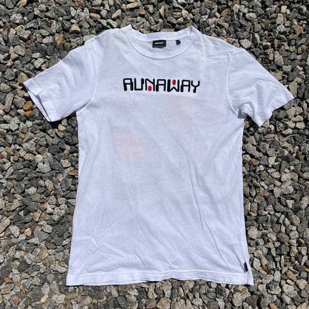 디젤 자수 나염 반팔 (실측확인)