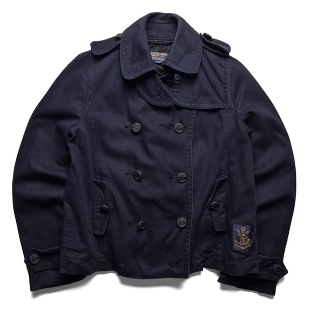 [XS] 폴로 진스 컴퍼니 미해군 더블버튼 자켓