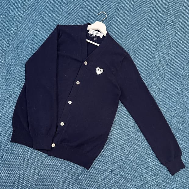 [L] 꼼데가르송 가디건