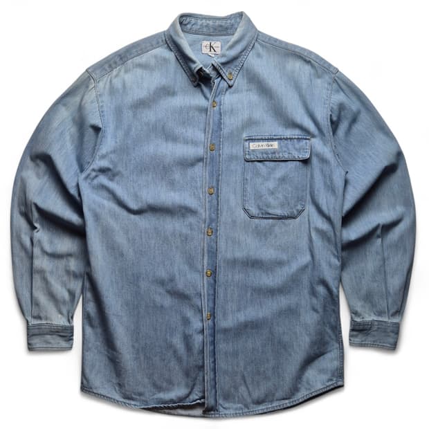 [90] 캘빈클라인 데님셔츠