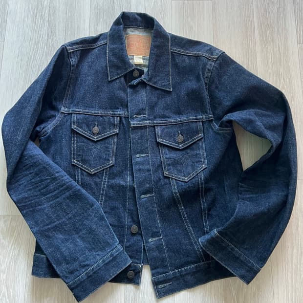 RRL rigid one washed (M)
