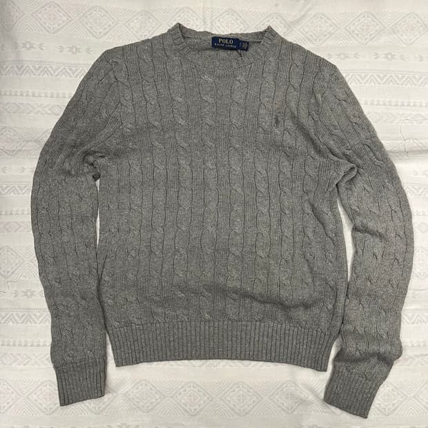 폴로 랄프로렌 케이블 니트