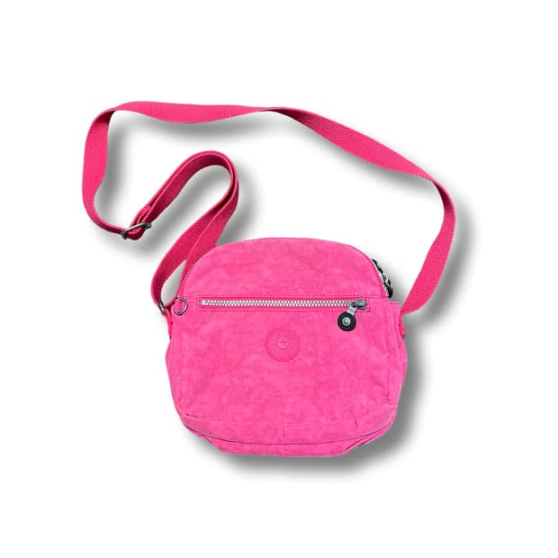 키플링 핑크색 미니 크로스백 가방