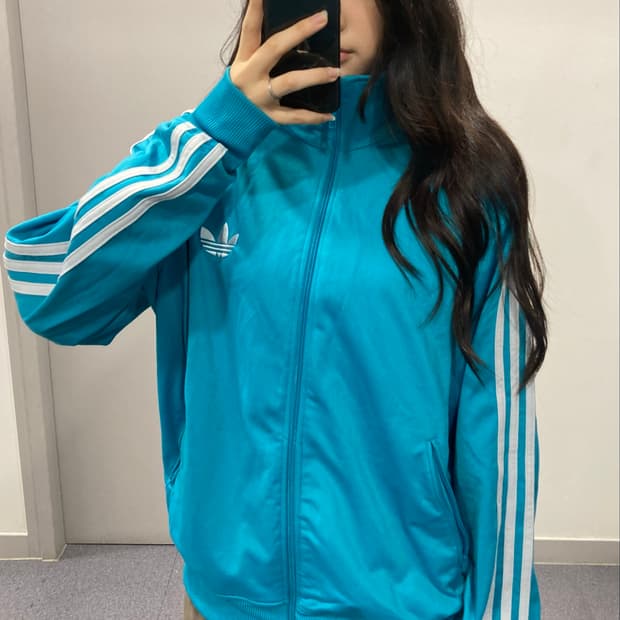 아디다스 민트 파이어버드 구파 져지 트랙 자켓