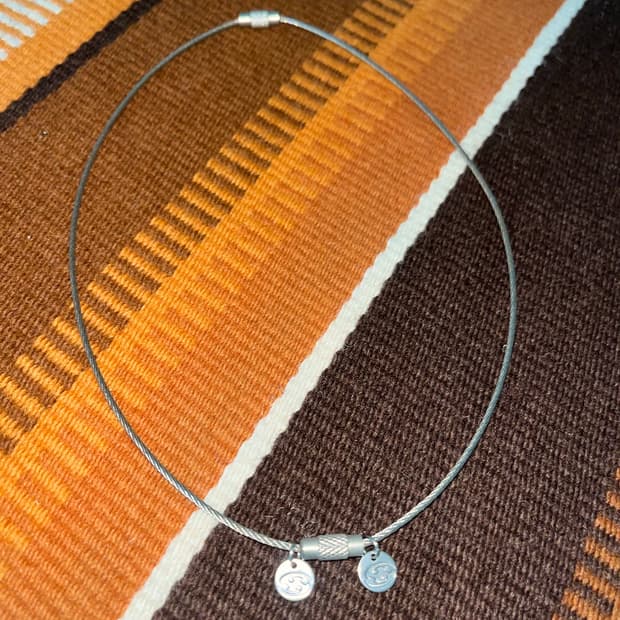 산산기어 목걸이 키링