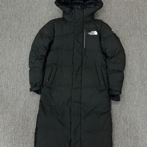 노스페이스 롱패딩 블랙