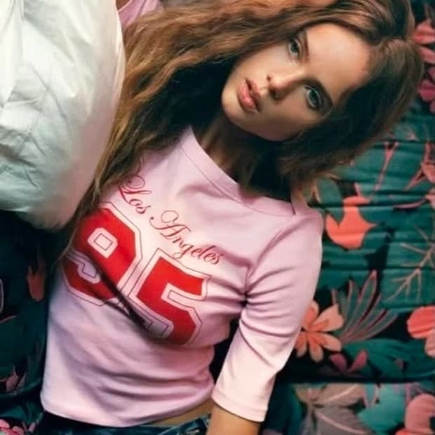 새상품) 여S 자라 바시티 반팔 티셔츠