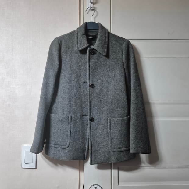 시스템 모직 자켓