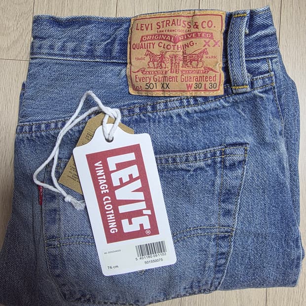 리바이스 lvc 55501 블랙잭 30/30