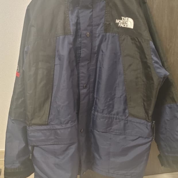 노스페이스 써밋 블랙/네이비 고어텍스 자켓 L