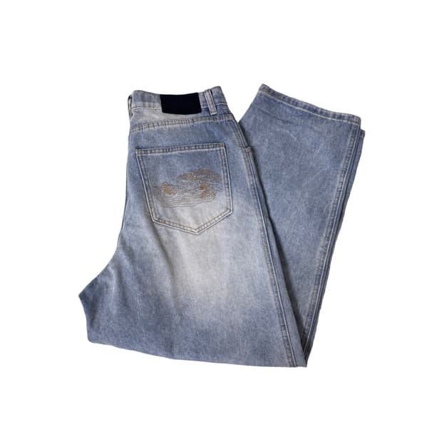 SUADE CONTOUR POCKET DENIM