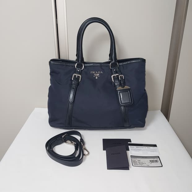 [보증서O] 프라다 BN2832 테수토 나일론 2WAY