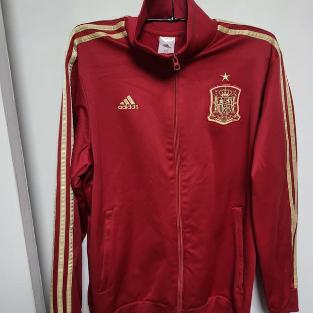 아디다스 스페인 12 13 국대 골드 저지 110 최상급