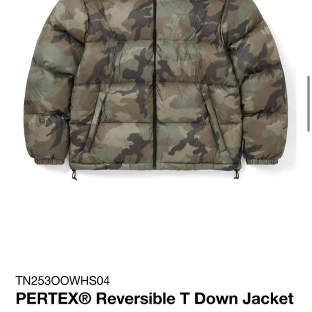 디스이즈네버댓 카모 패딩 L사이즈 삽니다.