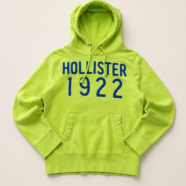 Hollister 홀리스터 형광 후드티