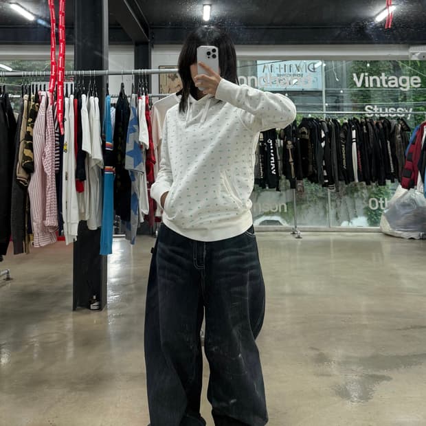 나이키 하트 후드