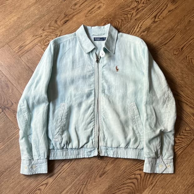 [S]폴로 랄프로렌 마드라스 린넨 베이포트 자켓