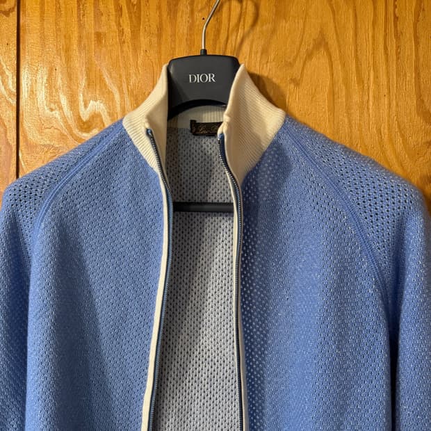 로로피아나 캐시미어 집업 가디건 자켓 